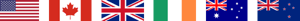 A banner of flags