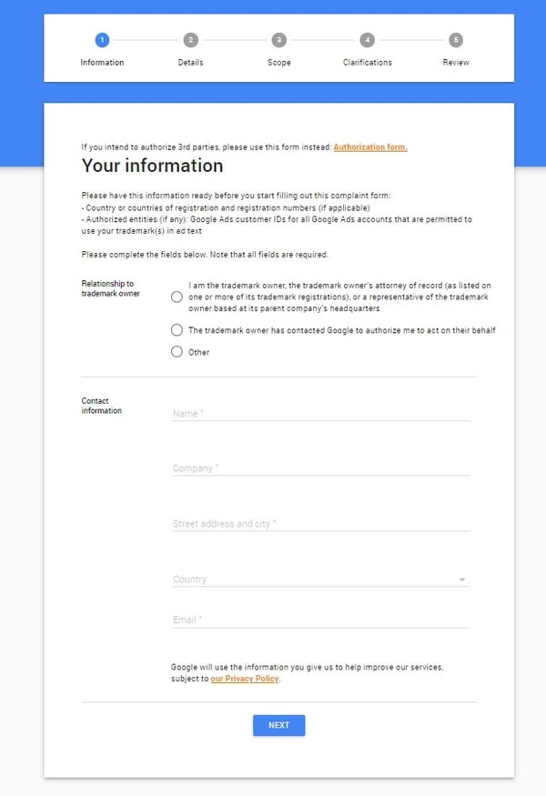 google-ads-violation-form